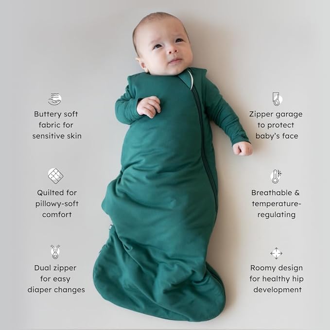 KYTE BABY Unisex Rayon Sleeping Bag for Babies and Toddlers, 1.0 Tog