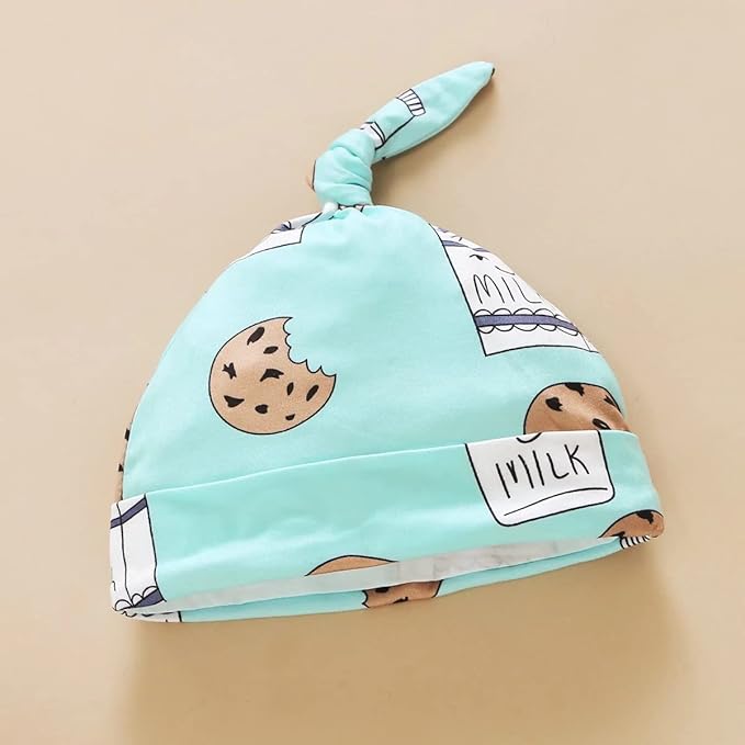 Newborn Infant Baby Clothes Long Sleeve Romper + Pants + Hat 3PCS Outfits Set