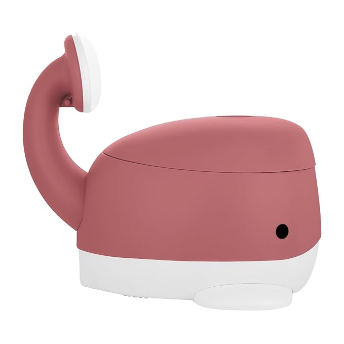 Kindsgut Potty Training Toilet in Whale Design, Designed in Germany, Potty Training in a Beautiful Design, Dusty Pink