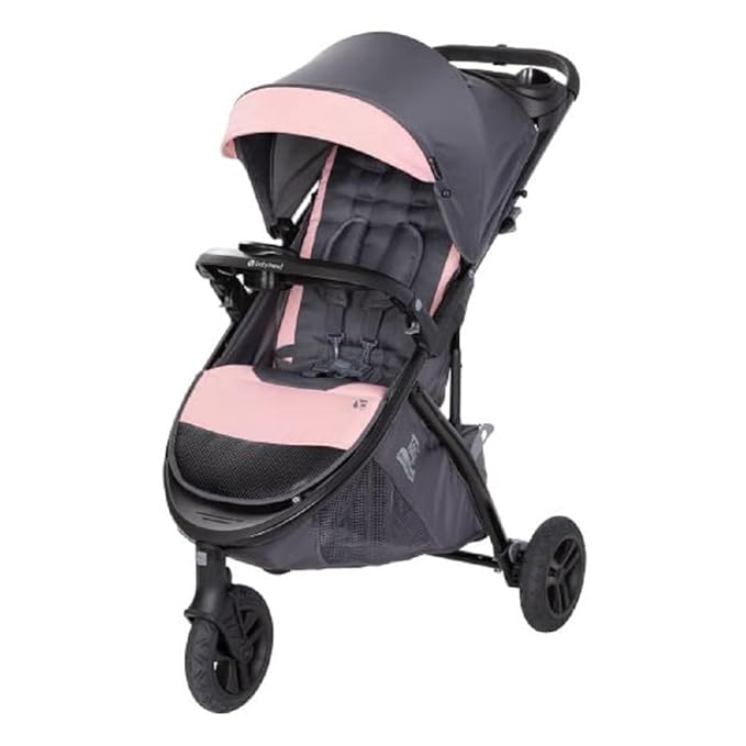 Baby Trend Tango 3 All-Terrain Stroller, Ultra Pink