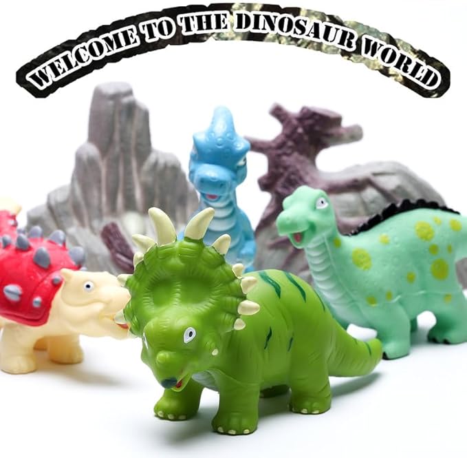Hely Cancy Dinosaur Bath Toys - Squirt & Pool Toys for Kids