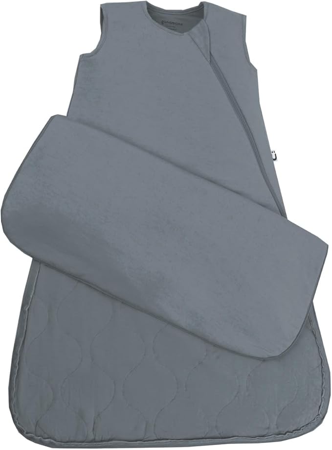 GUNAMUNA günamüna Unisex Baby, Toddler Wearable Blanket, Sleeping Bag Bamboo Rayon, Sleep Sack with Diaper Zipper, 1.0 TOG