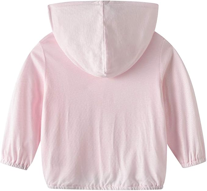 Vivobiniya Baby Lightweight Sunscreen Hoodie Toddler Summer Sun Protection Outwear Breathable Coat Jacket 3m-5Y