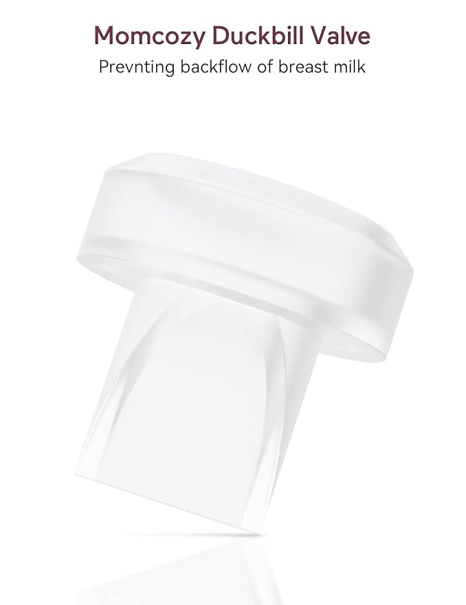Momcozy Original S9 Pro/S12 Pro Replacement Accessories, Only Compatible with Momcozy S9 Pro/S12 Pro Breast Pump NOT for S9/S12(Duckbill Valves & Silicone Diaphragm,1 Pack)