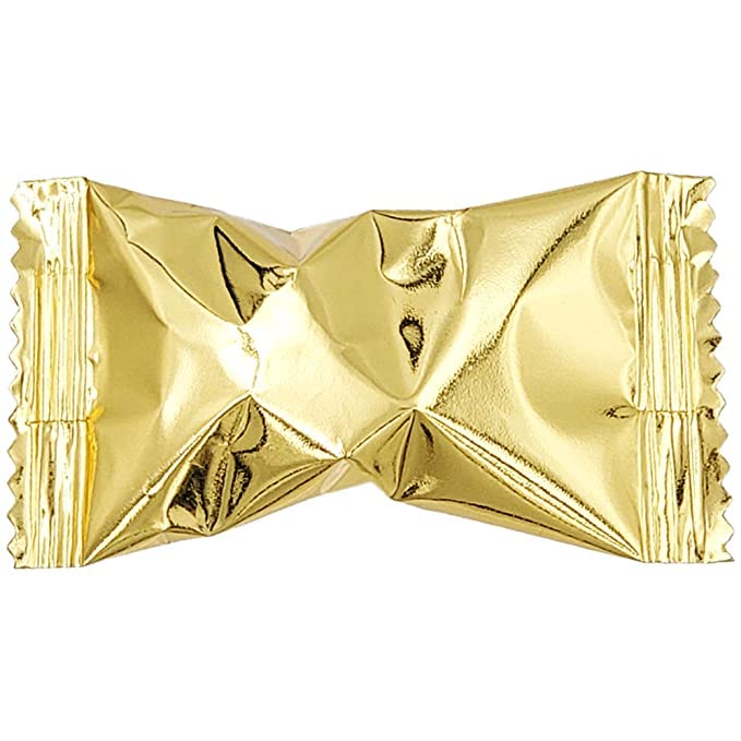 The Dreidel Company Gold Buttermints, Mint Candies, After Dinner Mints, Butter Mint Candy, Fat-Free, Individually Wrapped (275 Pieces)