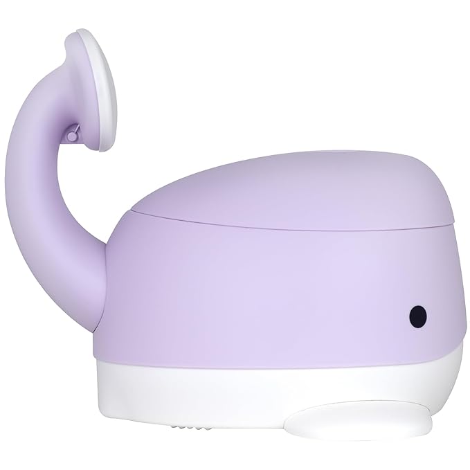 Kindsgut Potty Training Toilet in Whale Design, Designed in Germany, Potty Training in a Beautiful Design, Lilac