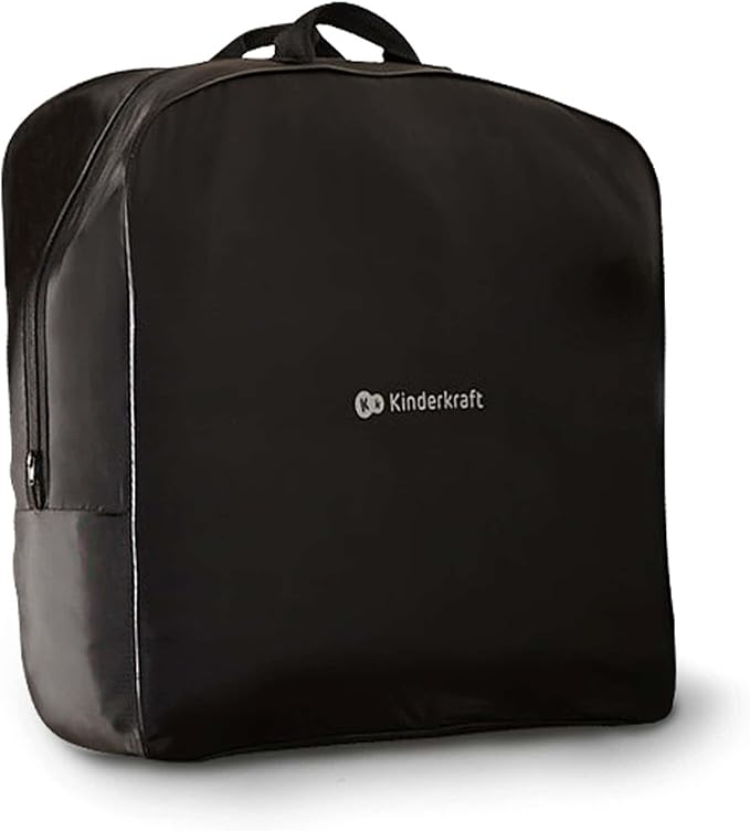 Kinderkraft CAMI 3-in-1 Baby Bed, Travel Bed for Baby, from Birth to 3 Years, Baby cot, Travel cot, Easy to Fold Compactly, Travel Bag Included, Two Levels, Black