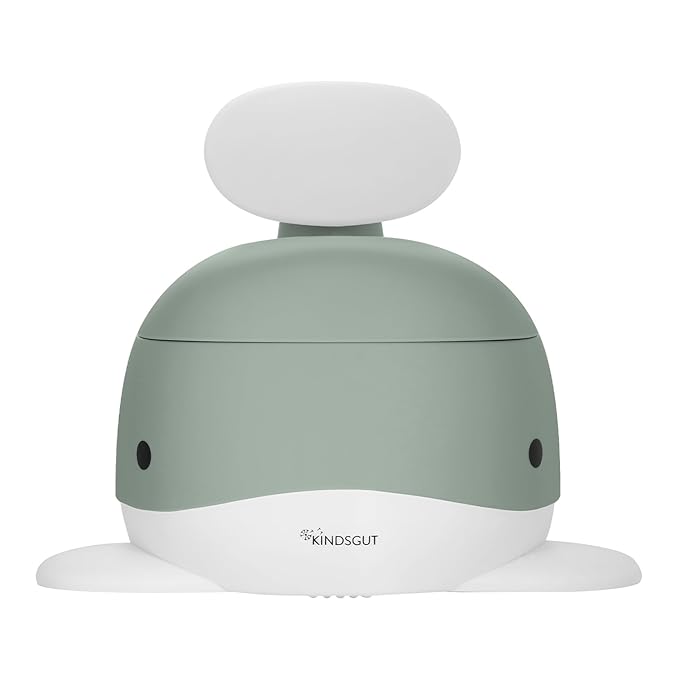 Kindsgut Potty Training Toilet in Whale Design, Designed in Germany, Potty Training in a Beautiful Design, Pistachio