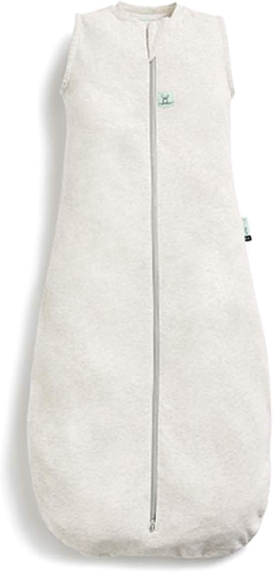 ergoPouch 0.2 Tog Jersey Sleeping Bag – Arms-Out Baby Sleep Sack – Soft, Breathable & Comfortable (8-24 Months, Grey Marle)