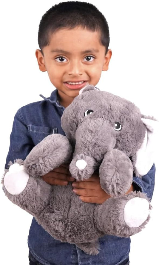 Squirrel Products Cuddle Mates Elephant Stuffed Animal Plush Toy - 11 Inch