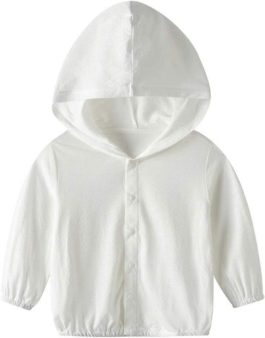 Vivobiniya Baby Lightweight Sunscreen Hoodie Toddler Summer Sun Protection Outwear Breathable Coat Jacket 3m-5Y