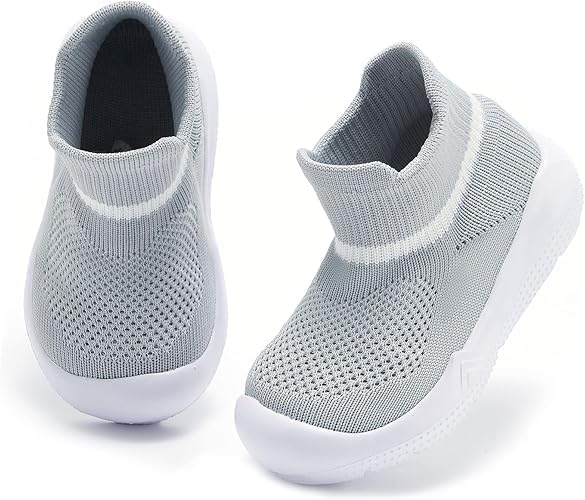 MORENDL Toddler Sock Shoes Baby Walking Shoes Infant Slippers Boys & Girls Non-Slip Sneakers