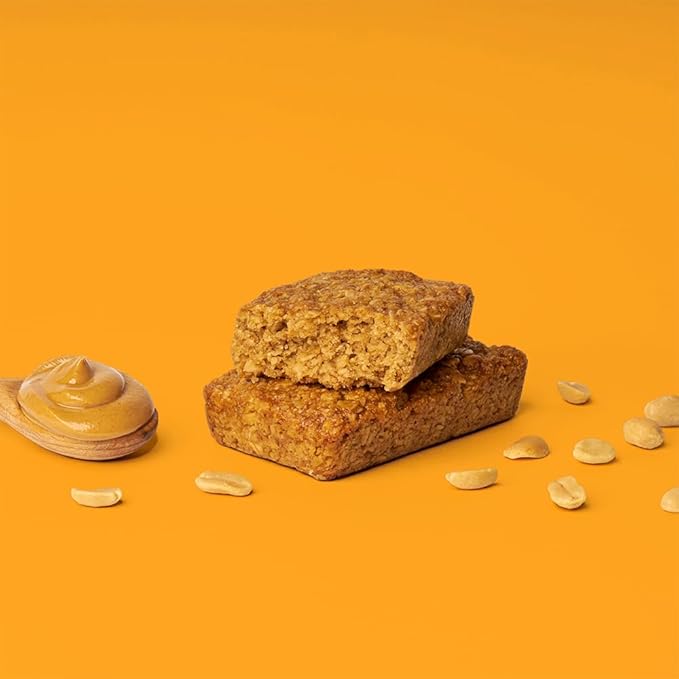 Bobo's Oatmeal Bars, Peanut Butter, Gluten Free Vegan Whole Grain Oat Bars, Pack of 12