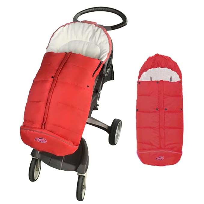Anti-Kick Winter Warm Stroller Blanket,Cozy Baby Sleeping Bag Cocoon Adaptable for Most Style Strollers Water Repellent,Anti-Slip,Extendable,Multifunction Use Footmuff for Stroller Blanket