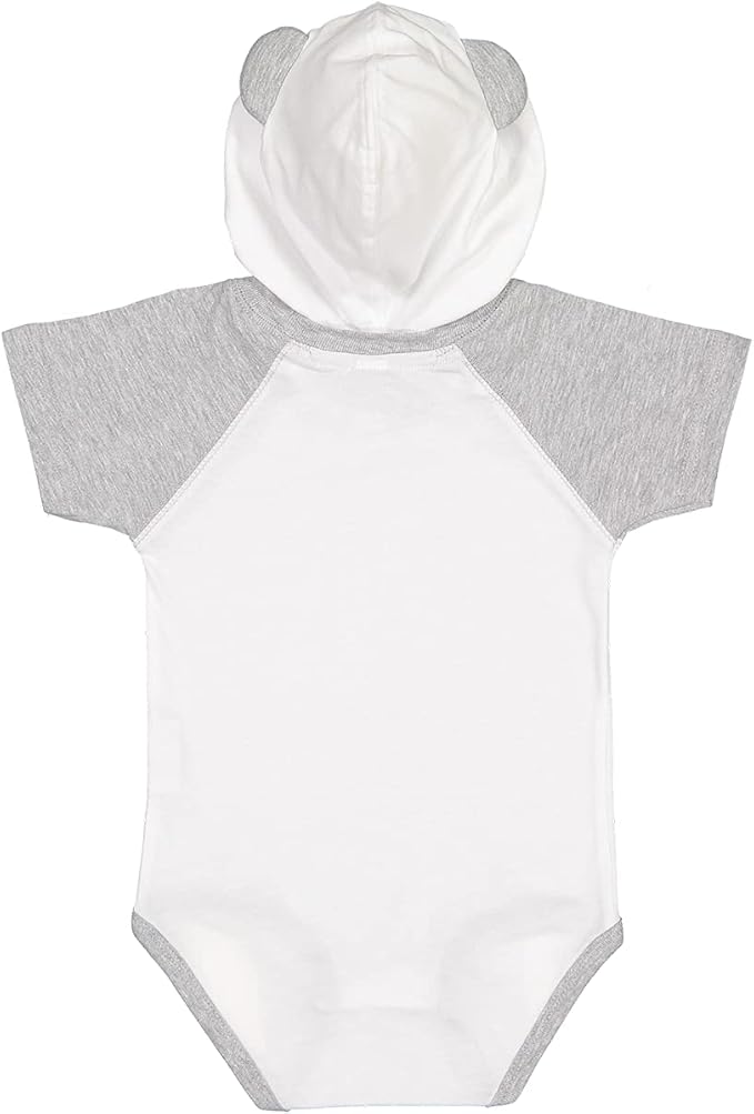 inktastic My Grandma Loves Me To the Moon and Back Elephant Family Baby Bodysuit