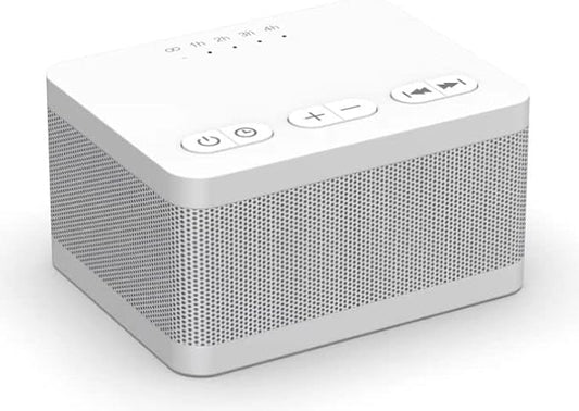 Sound Machine White Noise Machine with 30 Soothing Sounds 36 Levels Volume 5 Timers and Memory Function Effectively Blocks Noise Ideal Sleep Machine for Baby Kids Adults… (White)