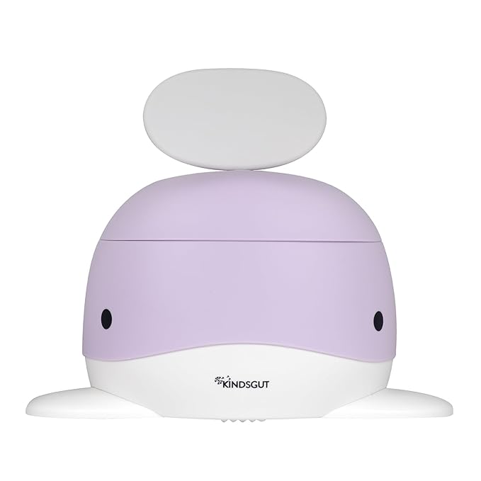 Kindsgut Potty Training Toilet in Whale Design, Designed in Germany, Potty Training in a Beautiful Design, Lilac