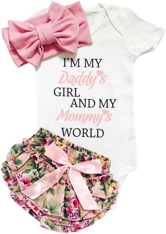 Baby Girl Clothes Infant Newborn Girl Outfits Summer Clothes Romper Short