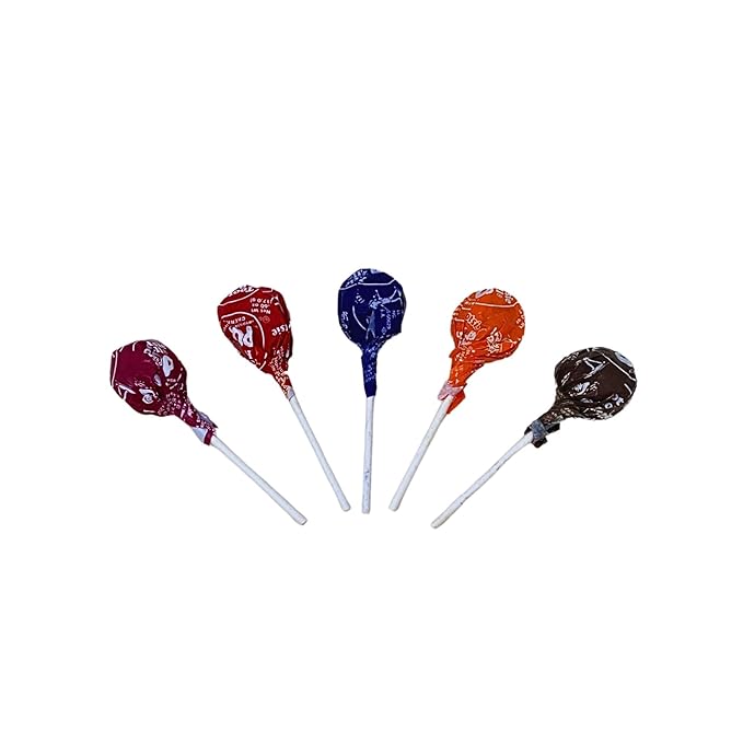 Assorted Fruit Flavored Classic Roll Pops 1.5-Lbs- Five Classic Flavors Bulk Pack Of America's Favorite Lollipops - Individually Wrapped (24-Oz)