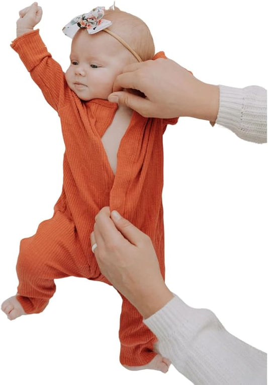 Magnetic Closure Baby Romper Boy/Girl, sizes 0-3m to 18-24m