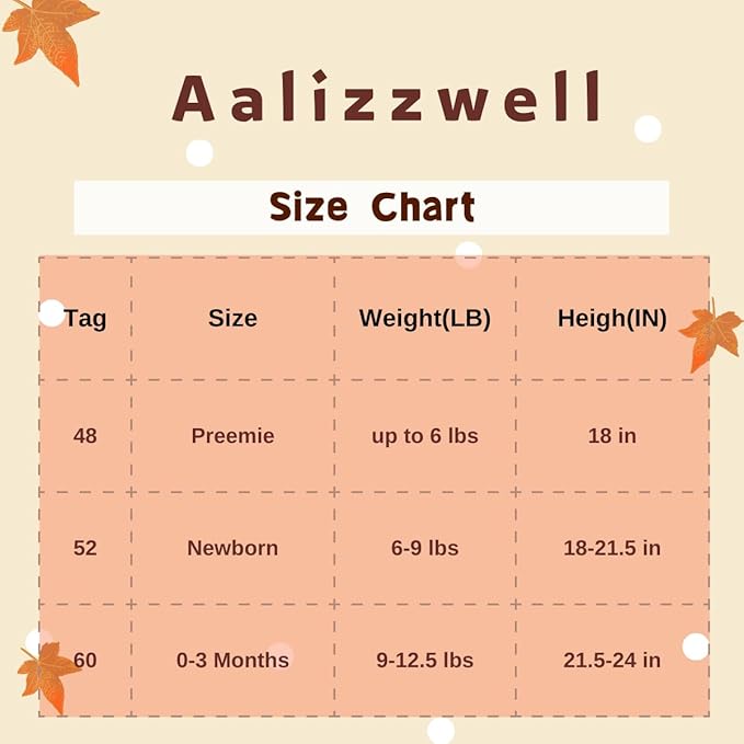 Aalizzwell Newborn Girl Romper