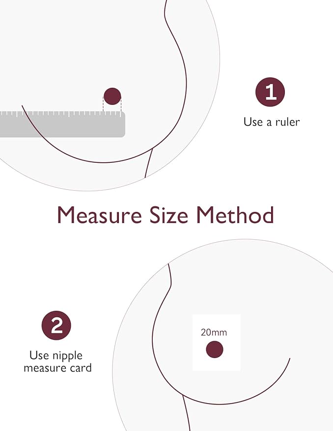 Momcozy Flange Insert 21mm Compatible with 24mm Flange/Shield of Most Pumps, Insert for Breast Pump Replacement Accessories, 4PCS 21mm