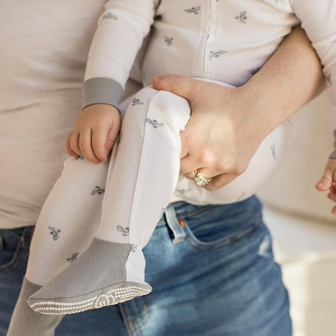 Burt's Bees Baby baby-boys Sleeper Pjs, 100% Organic Cotton, One-piece Footie, Zip Up Jumpsuit, Snug Fit Pajamas