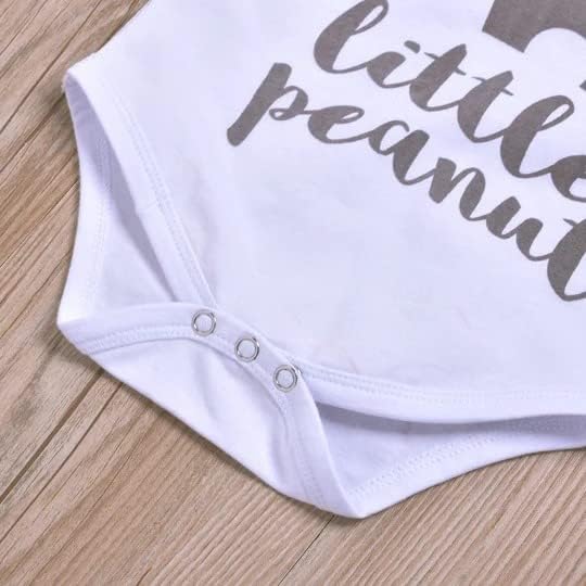 Newborn Infant Baby Clothes Long Sleeve Romper + Pants + Hat 3PCS Outfits Set