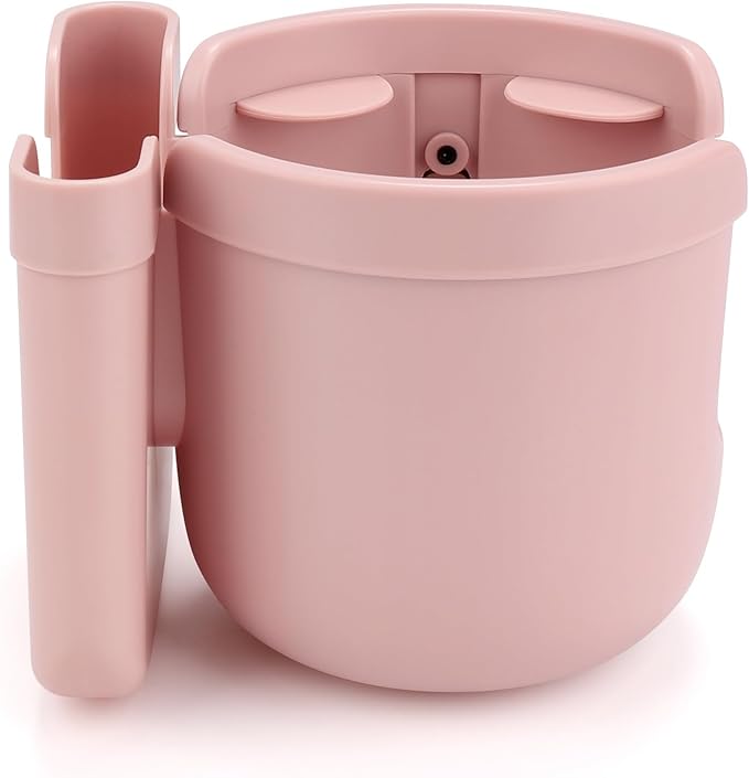 Accmor Stroller Cup Holder with Phone Holder, Bike Cup Holder, Universal Cup Holder for Uppababy Nuna Doona Strollers, 2-in-1 Cup Phone Holder for Stroller, Bike, Wheelchair, Walker, Scooter