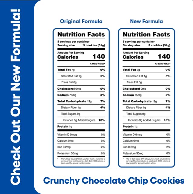 Partake Gluten Free Crunchy Chocolate Chip & Vanilla Sprinkle Cookies Variety Pack - Vegan - Free From the Top 9 Allergens Including Dairy, Wheat, Soy, Eggs, & Peanuts - Non GMO - Safe School & Office Snack (4 Pack, 4oz Resealable Bags)
