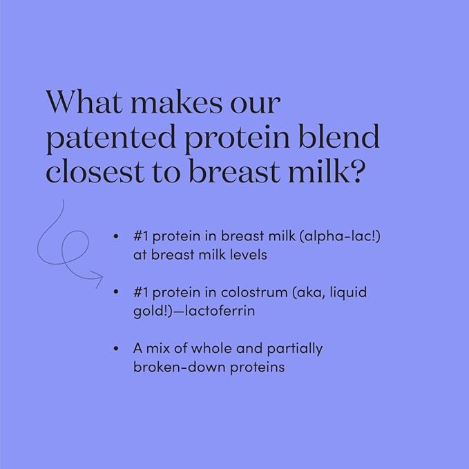 Infant Formula Powder for Infants 0-12 Months, Made With Organic Whole Milk, Clean Label Project Certified, Closest-to-Breast Milk Baby Formula Patented Protein Blend, 24 Ounce (Pack of 6)