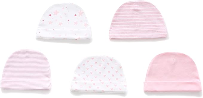 Newborn Layette Gift Set Bodysuits Pants for Baby Girl and Boy 24 Piece 100% Cotton Essentials and Accessories