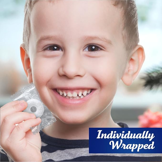 Pep O Mint Hard Candy, 2lb + 2oz Bulk Pack of Mints Individually Wrapped, Bulk Mints for Parties and Events, Ideal Peppermint Candy for Refreshing Breath and Enjoyable Snacking