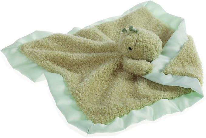 Apricot Lamb Stuffed Animals Dinosaur Security Blanket Infant Nursery Character Blanket Luxury Snuggler Plush Baby Lovey(Dinosaur, 13 Inches)