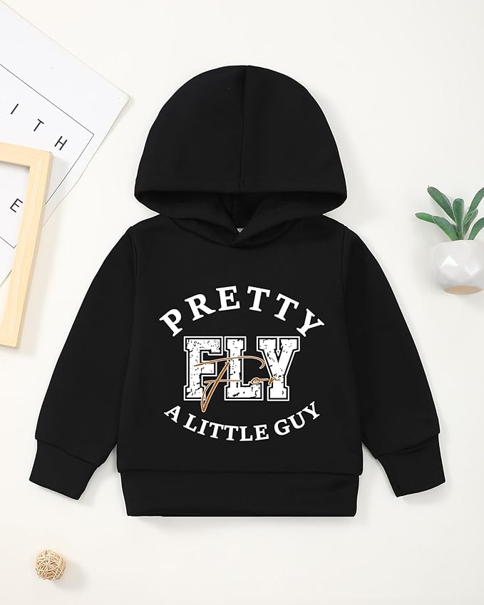 NZRVAWS Baby Boy Clothes Toddler Boy Outfit 2 3 4T 6 12 18 24 Month Fall Winter Hoodie Ripped Jeans Clothing