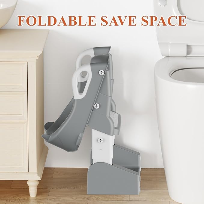 Potty Training Seat, Toddler Toilet Seat for Little Boys Girls, Potty Training Toilet with Urinals, Toddler Step Stool Ladder and Splash Guard