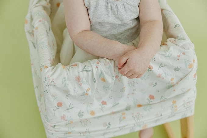 Copper Pearl Multi-Use Cover: Car Seat Covers, Nursing Cover, and Stroller Cover for Sun - Stretchy Fabric, All-Season Use, Stylish Designs, Easy Access for Moms - Mabel