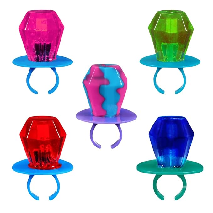 Ring Pop Individually Wrapped Bulk Lollipop- Variety Party Pack, 20 Lollipops per Bag (Case of 12 Bags)