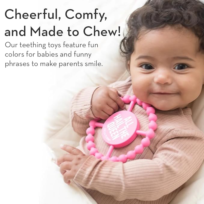 Baby Teether by Bella Tunno, Silicone Teethers for Babies 3-6 months, 6-12 months, Baby Toys, Pacifier, Teething Relief, Boys, Girls, Fun Has Arrived