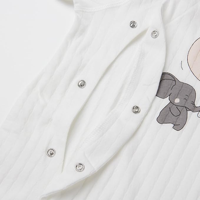 Organic Cotton Baby Summer Romper Newborn Baby Boy Girl Clothes Short Sleeve Unisex Outfits