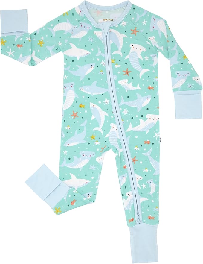 Little Sleepies Pajamas for Baby Boys & Girls, Viscose from Bamboo Baby Pajamas, Preemie & Newborn Sleepers, 2-Way Zipper PJs