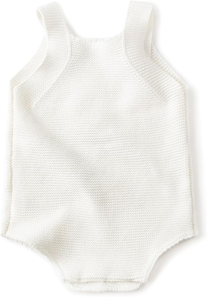 Simplee kids Baby Girls Sunflower Knit Rompers Knit Clothes for Newborn Baby Girls