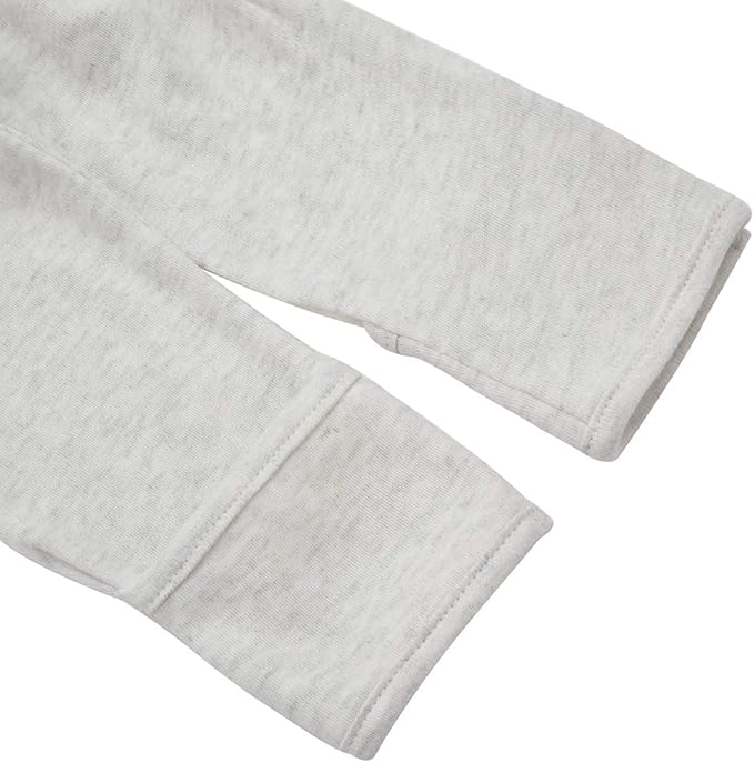 Aablexema Baby Footie Pajamas with Mittens - 3Pcs Infant Footed Sleeper Cotton Sleepwear Outfits