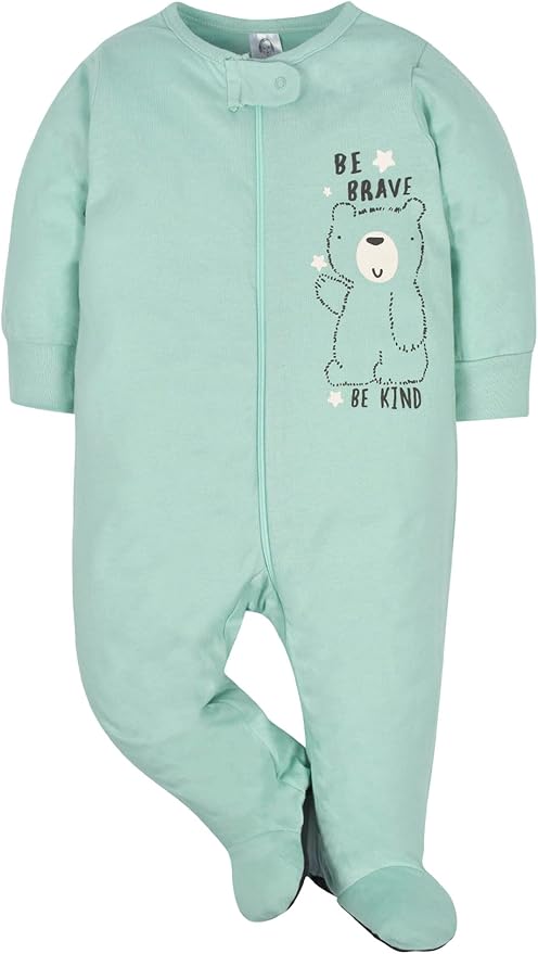 Gerber Baby Boys 4 Pack Sleep 'N Play Footie