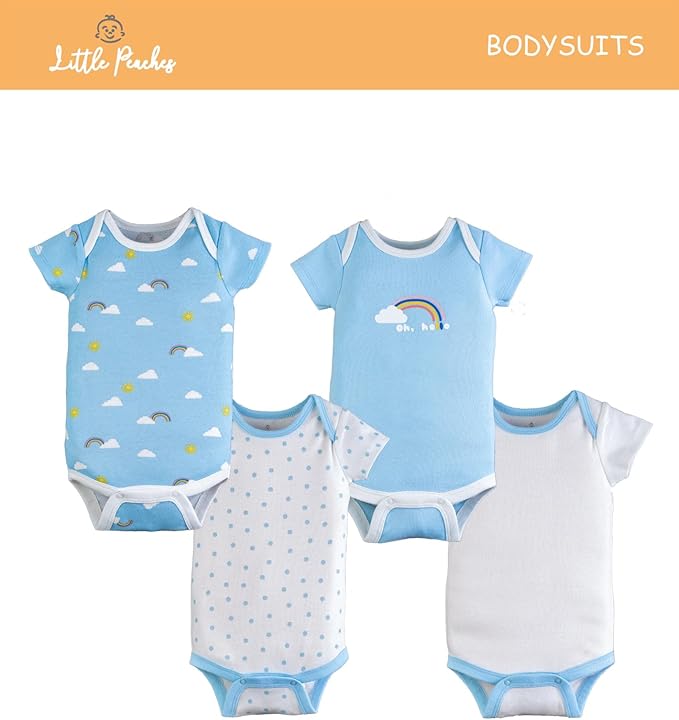 Baby Boy Clothes & Accessories Set – Newborn Essentials Gift – Fits 6 to 9 Months