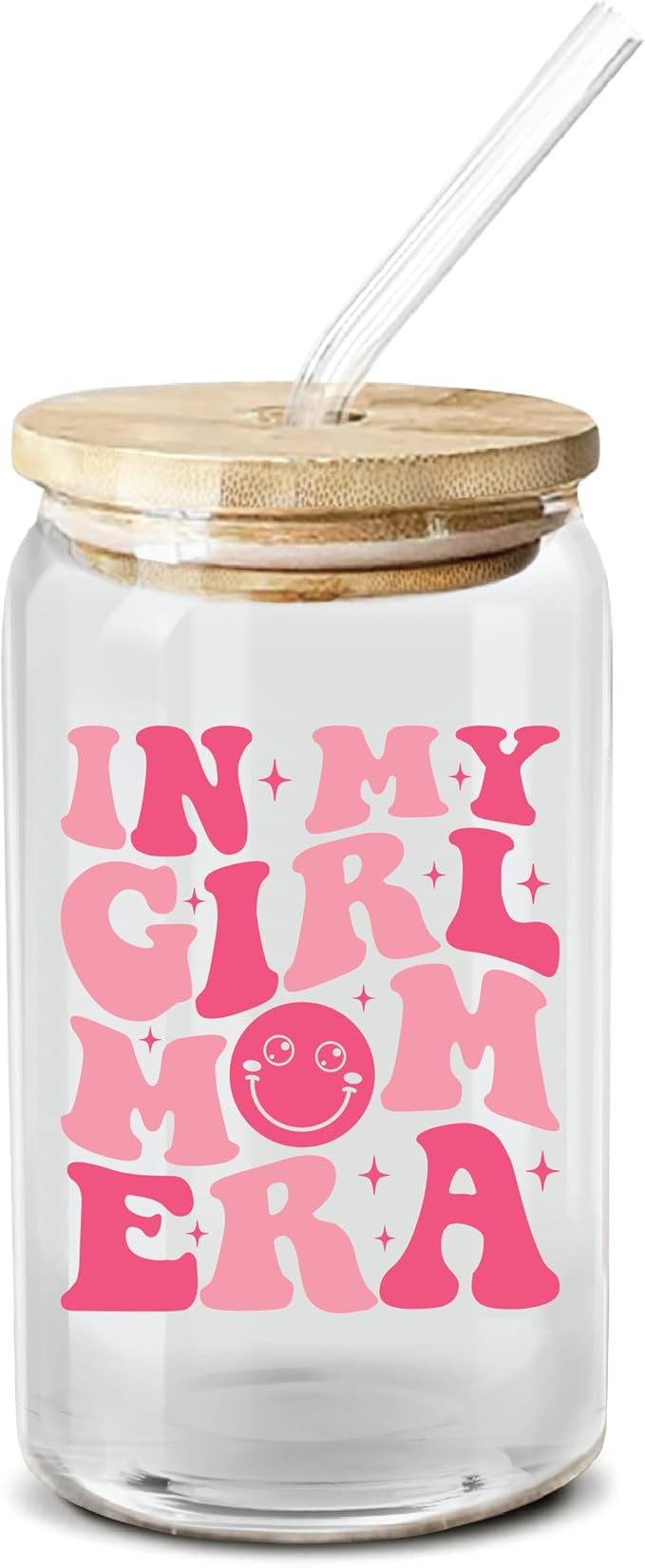 NewEleven Gifts For Girl Mom - Gift For A Mom Of Girls, Pregnant Moms, Expecting Moms, Mama, Mother To Be, Mommy To Be, First Time Mommy - 16 Oz Coffee Glass