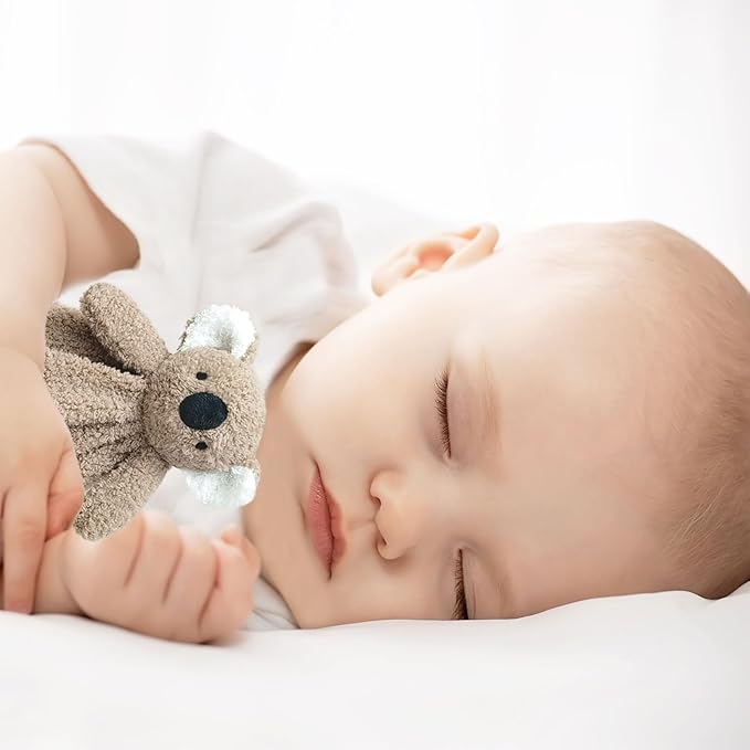 Baby Brown Koala Soft Stuffed Animal Security Blanket, Plush Koala Character Lovey Blanket, Baby Shower/Nursery Gift, Newborn Infant Toddler Snuggle Blankie for Boys Girls, 14 Inches