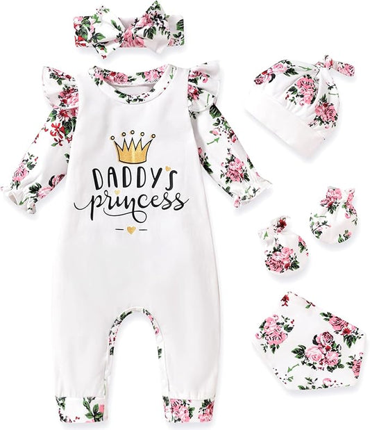 Aalizzwell Newborn Girl Romper