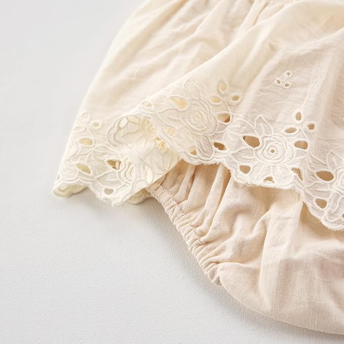 Toddler Baby Girl Summer Floral Sleeveless Romper - Ideal for 3M - 24M