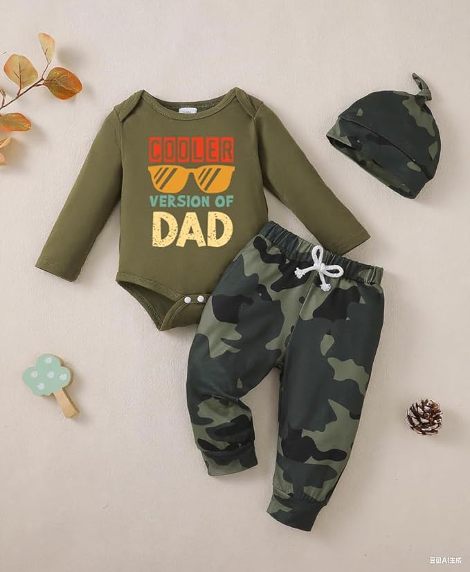 NZRVAWS Newborn Baby Boy Clothes Outfits Letter Prined Romper Pants Set Infant Baby Boy Clothing 0 3 6 9 12 18 Months